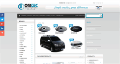 Desktop Screenshot of omtec.com.tr